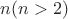 $n(n>2)$