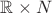 $\mathbb R\times N$