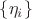 $\left\{ \eta_i \right\}$