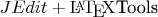 $JEdit+\LaTeX\text{Tools}$