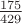 $\frac{175}{429}$
