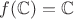 $f(\mathbb{C})=\mathbb{C}$