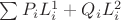 $\sum P_iL^1_i +Q_iL^2_i$