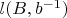 $l(B,b^{-1})$