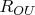 $R_{OU}$