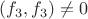 $(f_3,f_3)\ne0$
