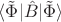 $\langle \tilde{\Phi} | \hat{B} |  \tilde{\Phi} \rangle$