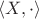 \langle X, \cdot\rangle