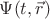 $\Psi(t,\vec r)$ $\Psi(t,\vec r)$
