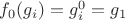 $f_0(g_i)=g_i^0=g_1$