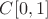 $C[0, 1]$