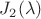 $J_2(\lambda)$