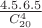 $\frac{4.5.6.5}{C_{20}^4}$