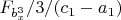 $F_{b_x^3}/3/(c_1-a_1)$