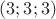 $(3;3;3)$