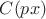 $C(px)$ $C(px)$