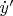 $\dot{y}&rsquo;$