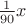 $\frac{1}{90}x$
