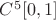 $C^5 [0,1]$
