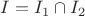 $I=I_1 \cap I_2$