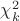 $\chi^2_k$