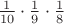 $\frac{1}{10}\cdot\frac{1}{9}\cdot\frac{1}{8}$ $\frac{1}{10}\cdot\frac{1}{9}\cdot\frac{1}{8}$