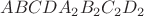 $ABCDA_2B_2C_2D_2$