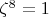 $\zeta^8=1$