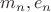 $m_n,e_n$