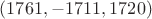 $(1761,-1711,1720)$