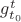 $g_{t_0}^t$