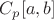 $C_p[a,b]$