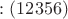 $\alfa:(12356)$