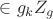 $\in g_kZ_g$