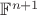 $\mathbb{F}^{n+1}$