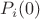 $P_i(0)$