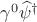 $\gamma^0\widehat\psi^\dagger$