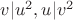 $v|u^2, u|v^2$ $v|u^2, u|v^2$