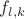 $f_{l,k}