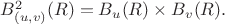 $B^2_{(u,v)}(R)=B_u(R)\times B_v(R).$