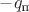 $-q_\text{п}$