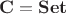 $\mathbf C=\mathbf {Set}$
