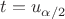 $t=u_{\alpha/2}$ $t=u_{\alpha/2}$