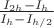$\frac{I_{2h}-I_h}{I_h-I_{h/2}}$