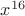 $x^{16}$
