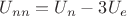 $U_{nn}=U_n - 3U_e$