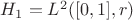 $H_1=L^2([0,1],r)$