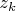 $z_{k} $