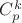 $C^k_p$