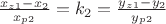 $ \frac{x_z_1-x_2}{x_p_2} = k_2 = \frac{y_z_1-y_2}{y_p_2}$ $ \frac{x_z_1-x_2}{x_p_2} = k_2 = \frac{y_z_1-y_2}{y_p_2}$